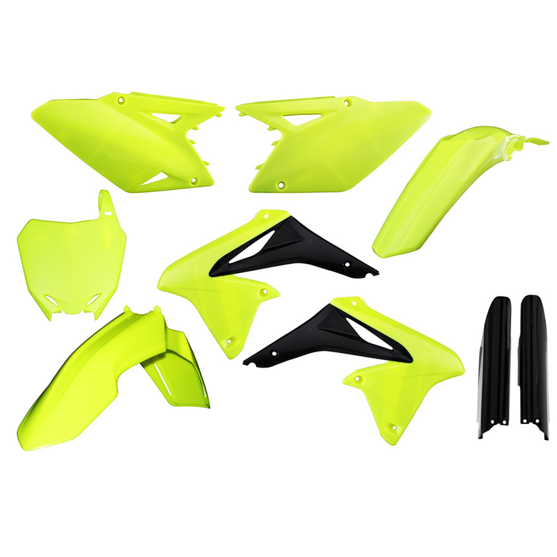 Kit Plastiques Acerbis Suzuki Rmz Jaune Fluo Fx Motors