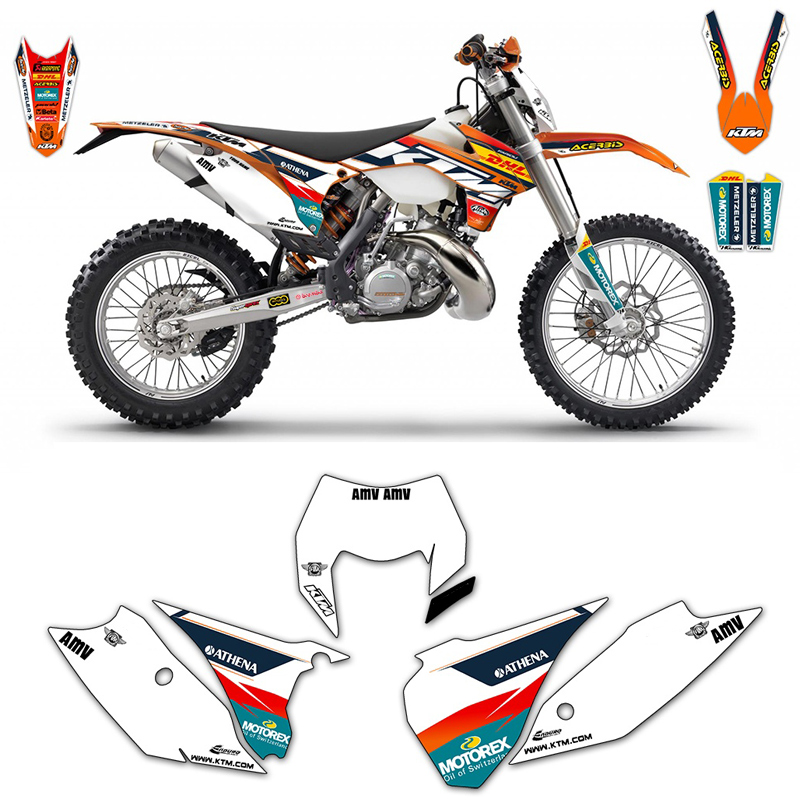 Kit D Co Complet Ktm Dhl Factory Replica Sx Fx Motors