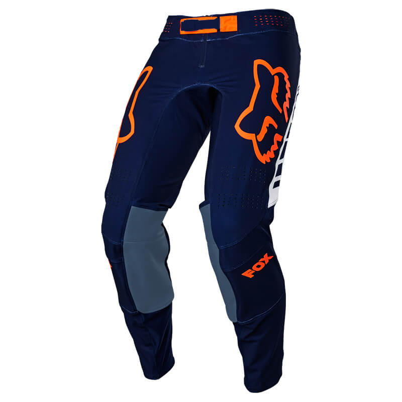 Tenue Cross Fox Racing Flexair Mach One Bleu Marine Orange 2 FX MOTORS