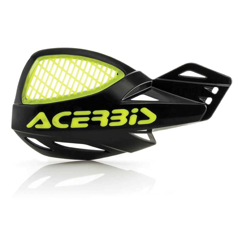 Prot Ge Mains Acerbis Uniko Vented Noir Jaune Fluo Fx Motors