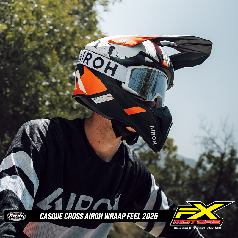 Casque Cross Airoh Wraap Feel 2025