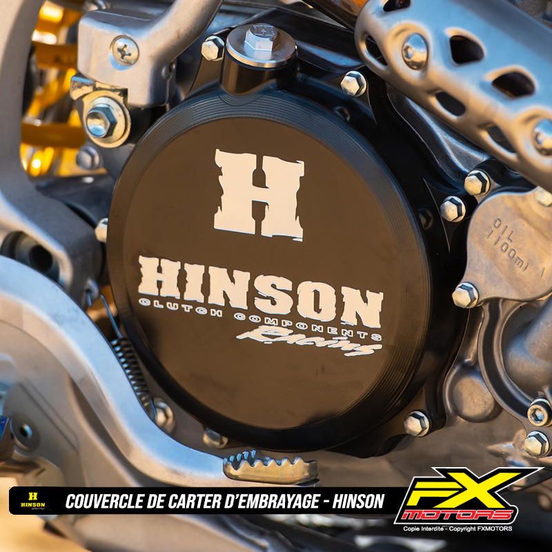 Couvercle de Carter Embrayage HINSON Motocross Enduro Suzuki