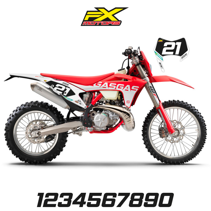 FP GasGas 2021 Enduro Pure White 01