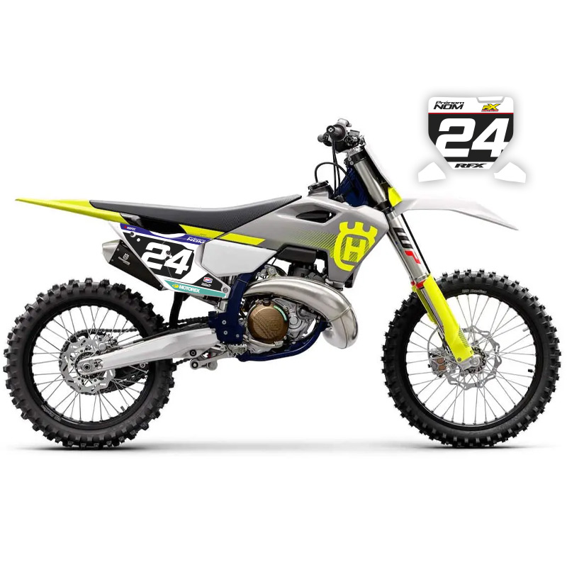 Fonds de Plaques HUSQVARNA TC FC Cross 2024 2