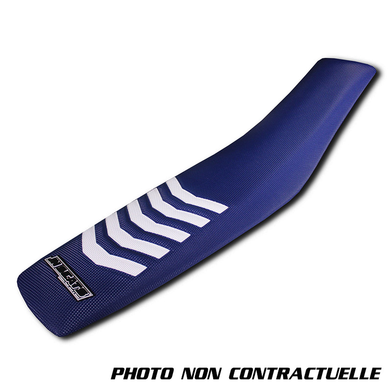 Housse de Selle Motocross Enduro JN Seats Husqvarna Pas Cher Bleu Marine Blanc