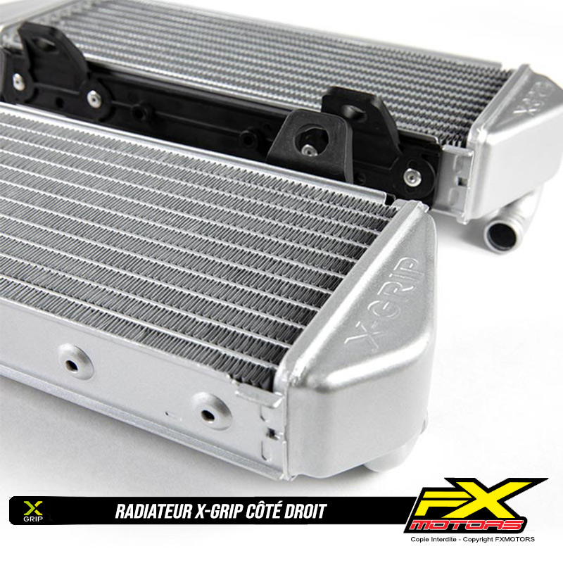 Radiateur Droit X GRIP Pas Cher Motocross Enduro KTM HUSQVARNA GASGAS Detail 