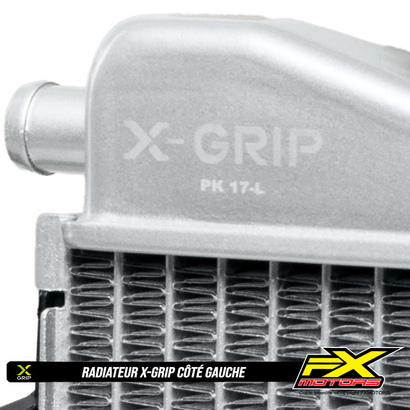 Radiateur X GRIP Gauche Pas Cher Motocross Enduro KTM HUSQVARNA GASGAS 2