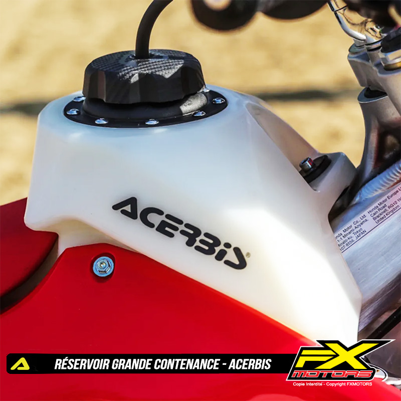 Reservoir Grande Contenance Gros Volume ACERBIS HONDA 250 450 CRF R Detail