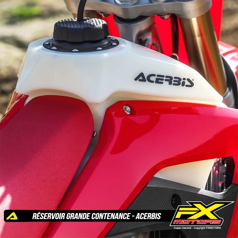 Reservoir Grande Contenance Gros Volume ACERBIS HONDA 250 450 CRF R