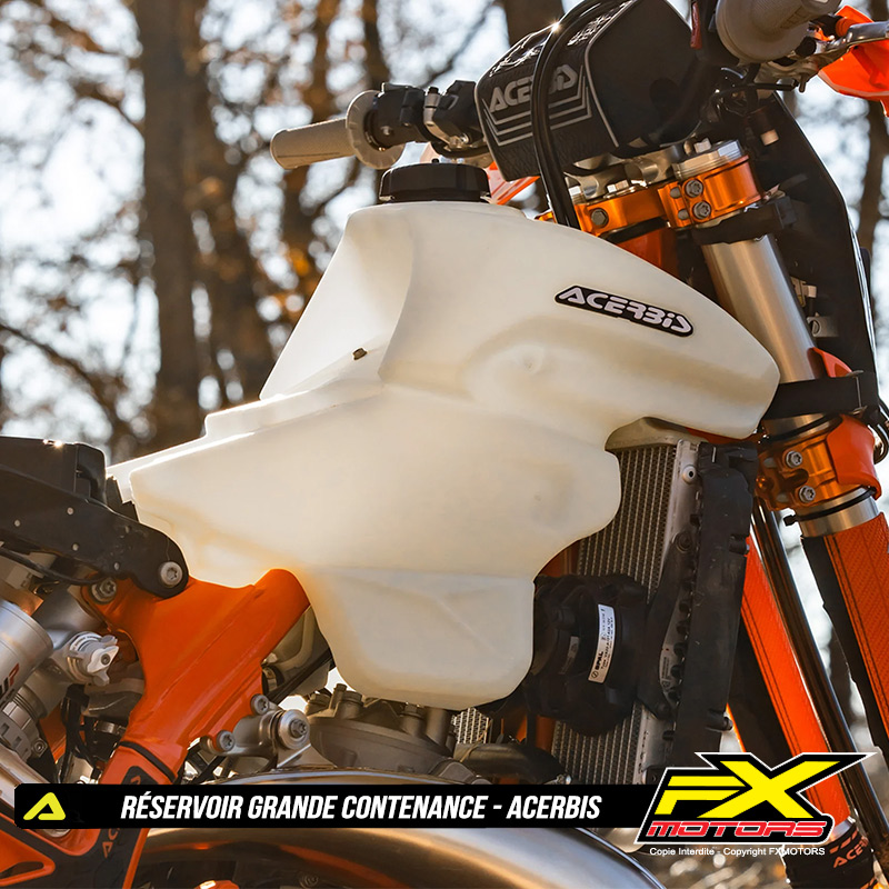 Reservoir Grande Contenance Gros Volume ACERBIS KTM EXC SX Detail