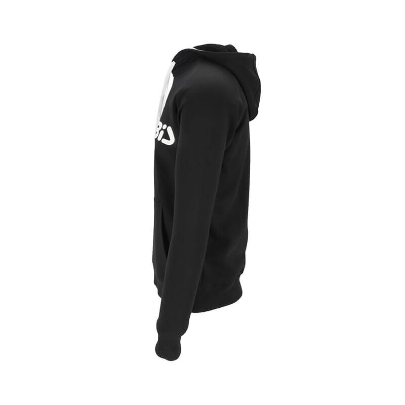 Sweat Capuche Acerbis Noir Blanc Manche2