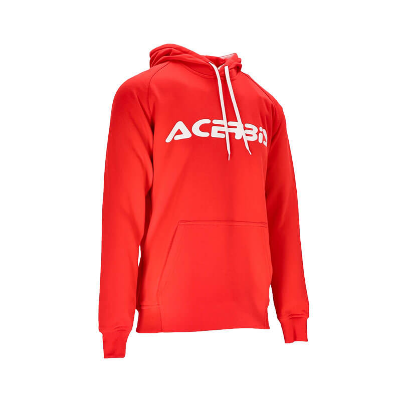 Sweat Capuche Acerbis Rouge Poche