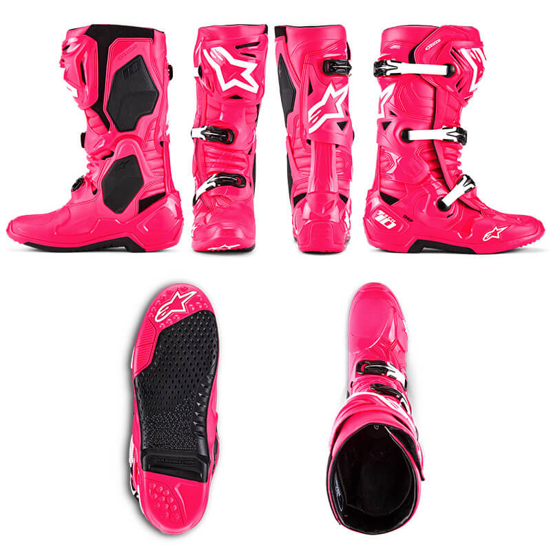 botte alpinestars tech 10 diva rose 2025 cross