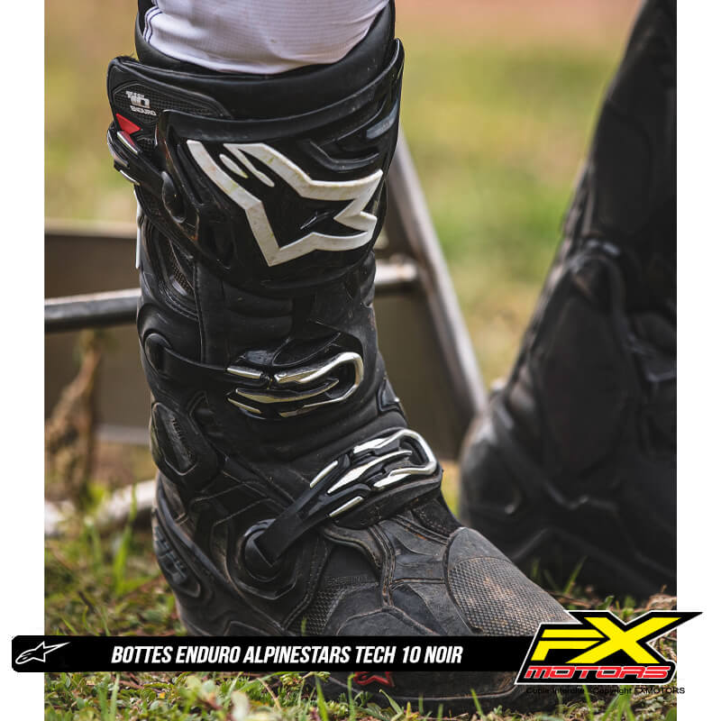 bottes alpinestars tech10 enduro noir 2025 crantee