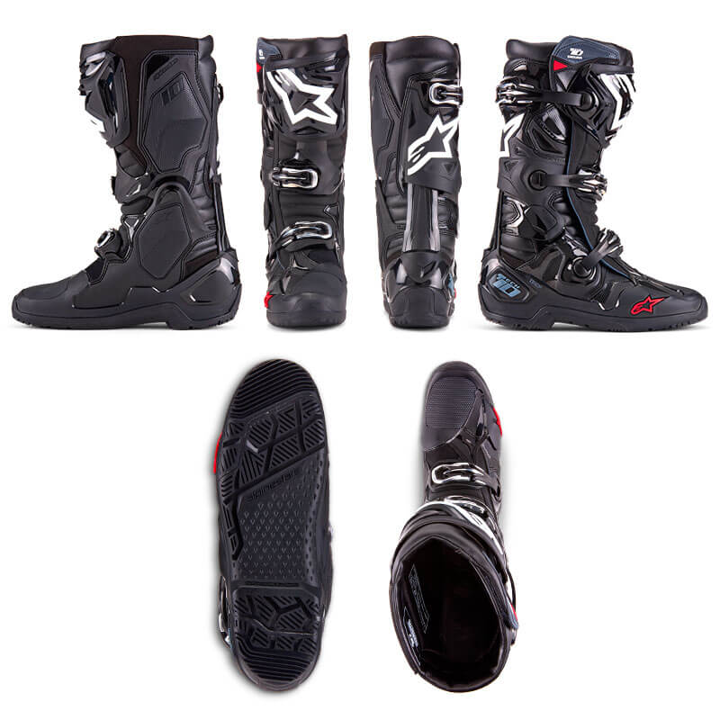 bottes alpinestars tech10 enduro noir 2025 tt