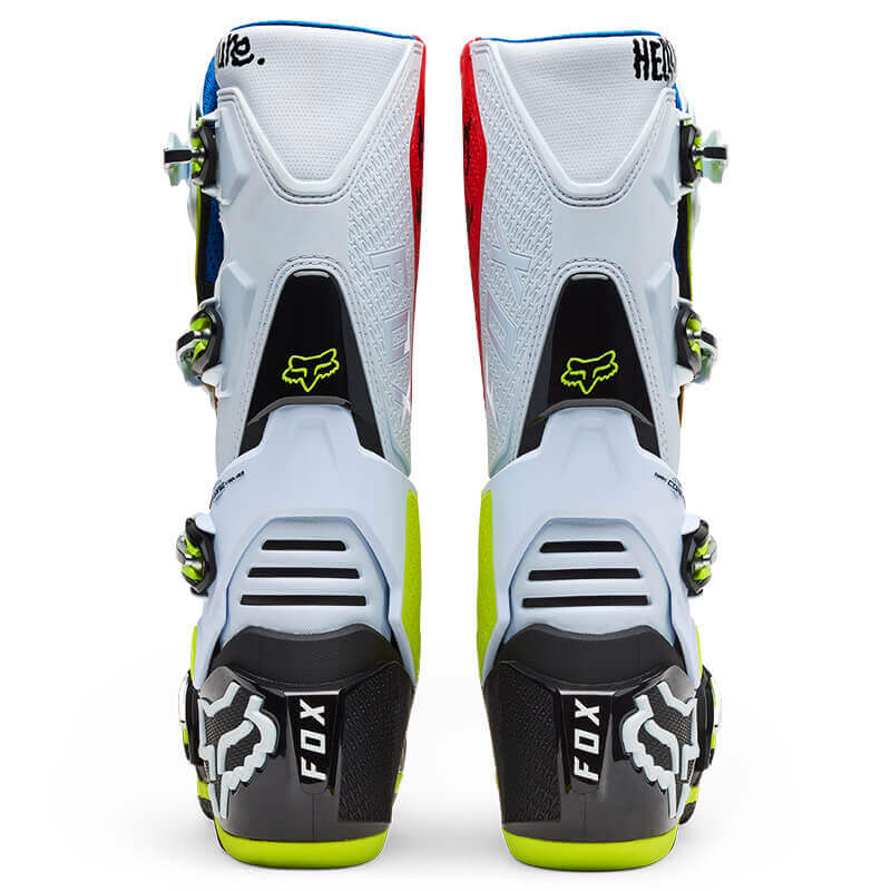 bottes fox racing motion hello future blanc 2025 mx