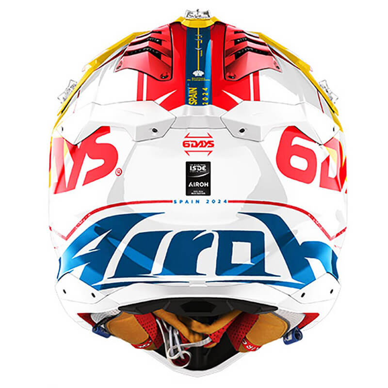 casque airoh aviator 3 six days spain 2024 motocross