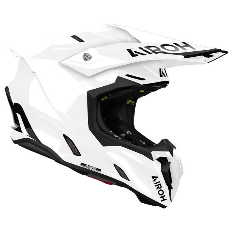 casque airoh twist blanc brillant 2025 cross