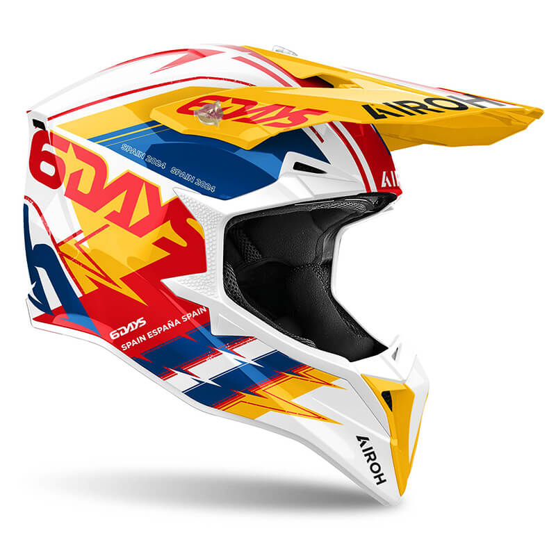 casque airoh wraaap 6days spain 2024 cross