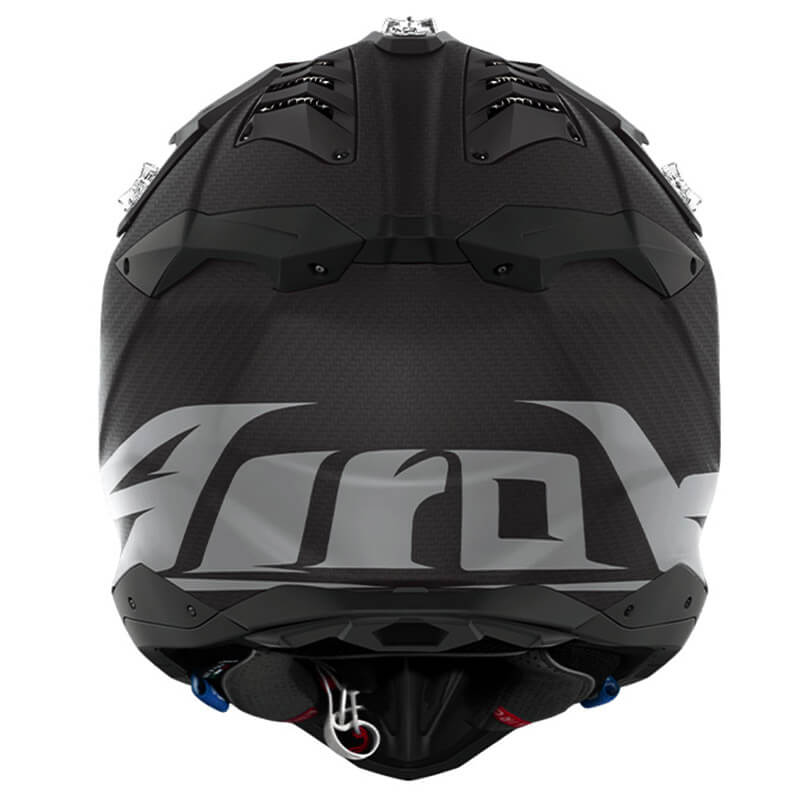 casque aviator 3 airoh carbon noir 2024 motocross