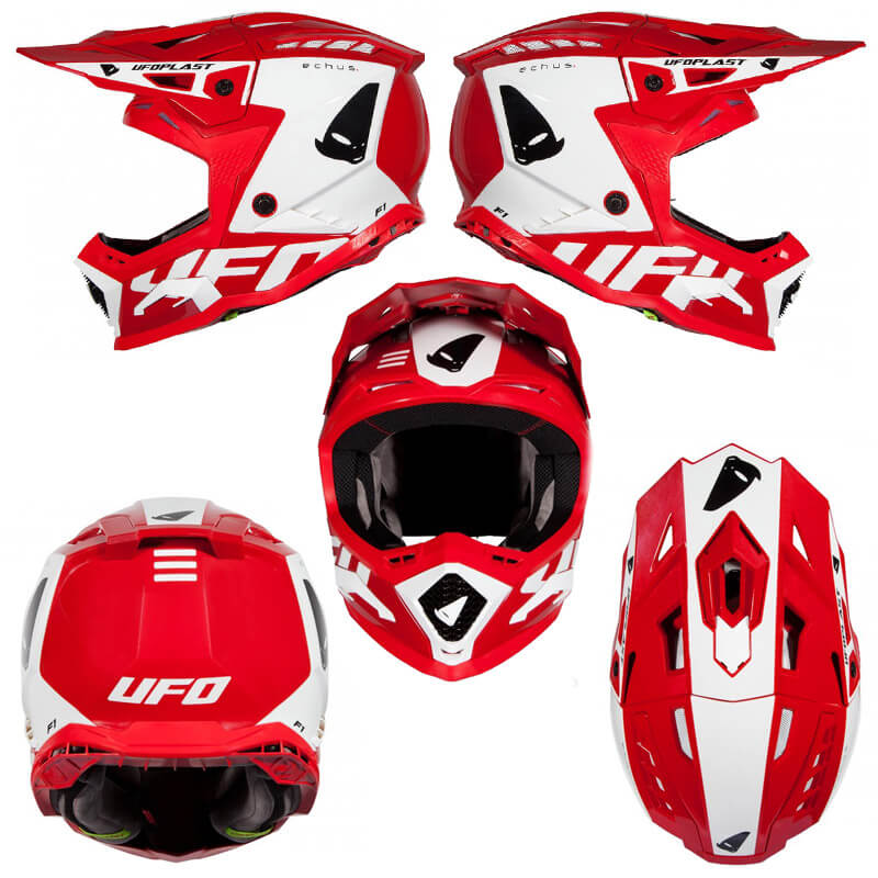 casque cross ufo echus rouge 23 enduromx