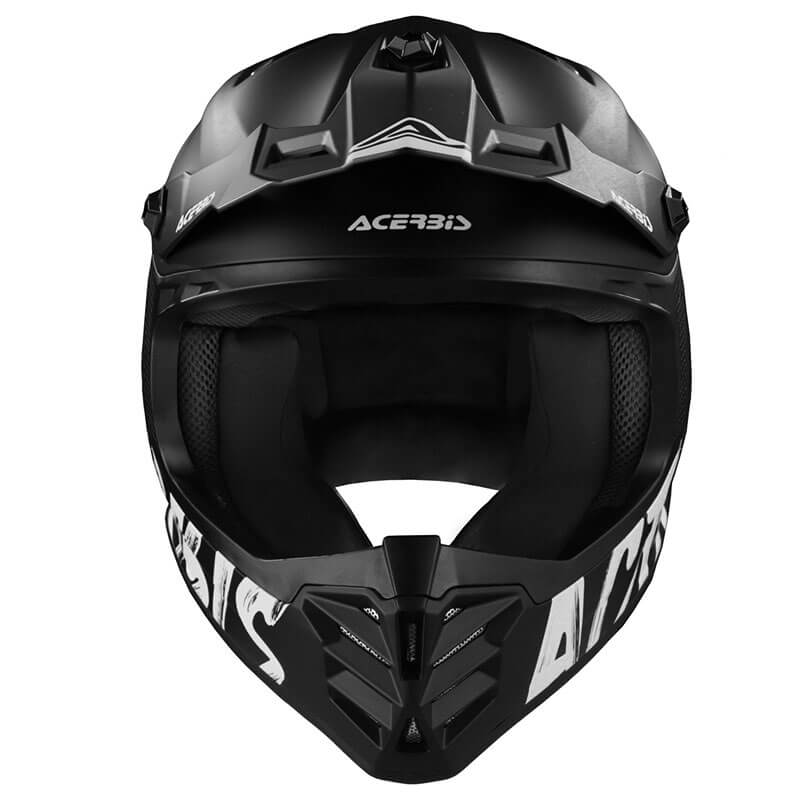 casque enfant acerbis profile noir 2025 enduro