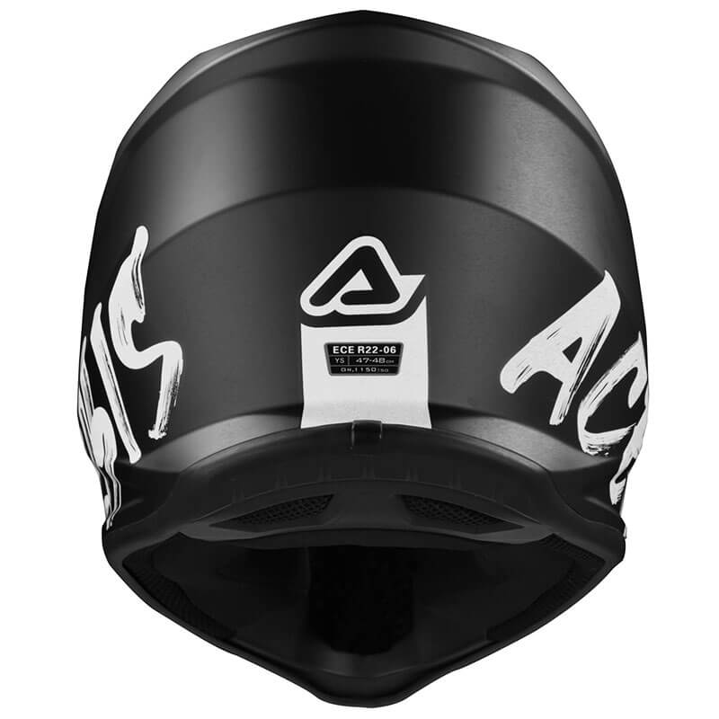 casque enfant acerbis profile noir 2025 motocross