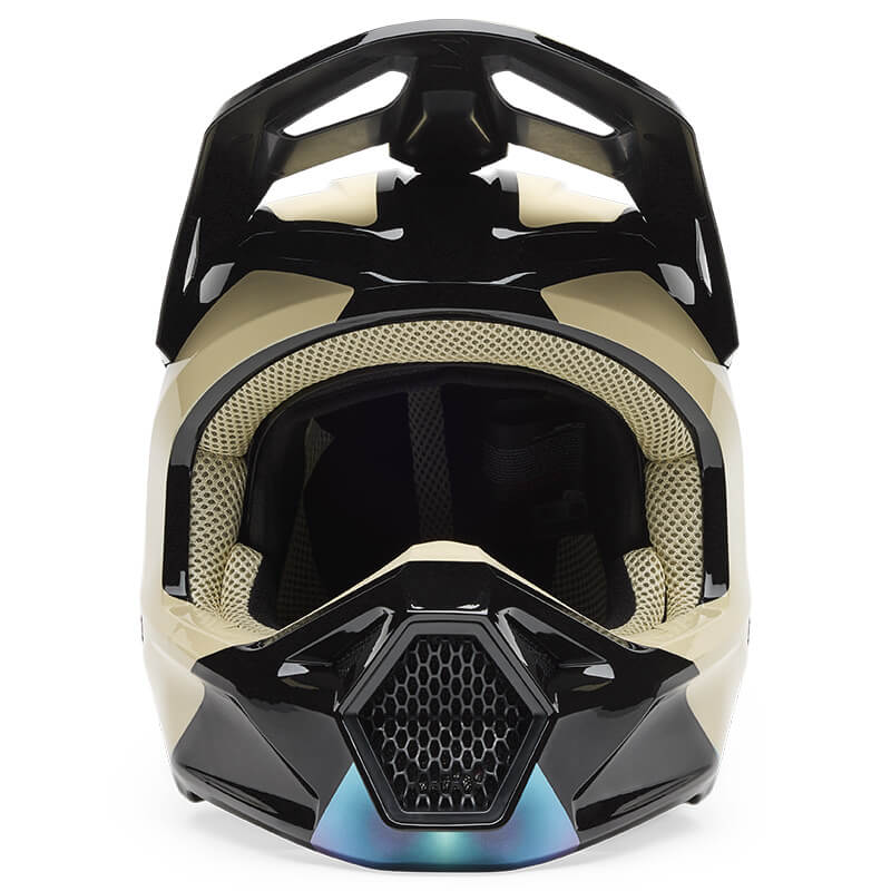 casque fox racing v1 hello noir 2025 mx