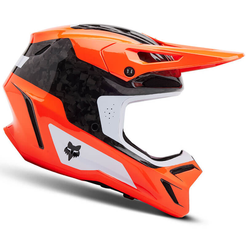 casque fox racing v3 rs infinite orange 2025