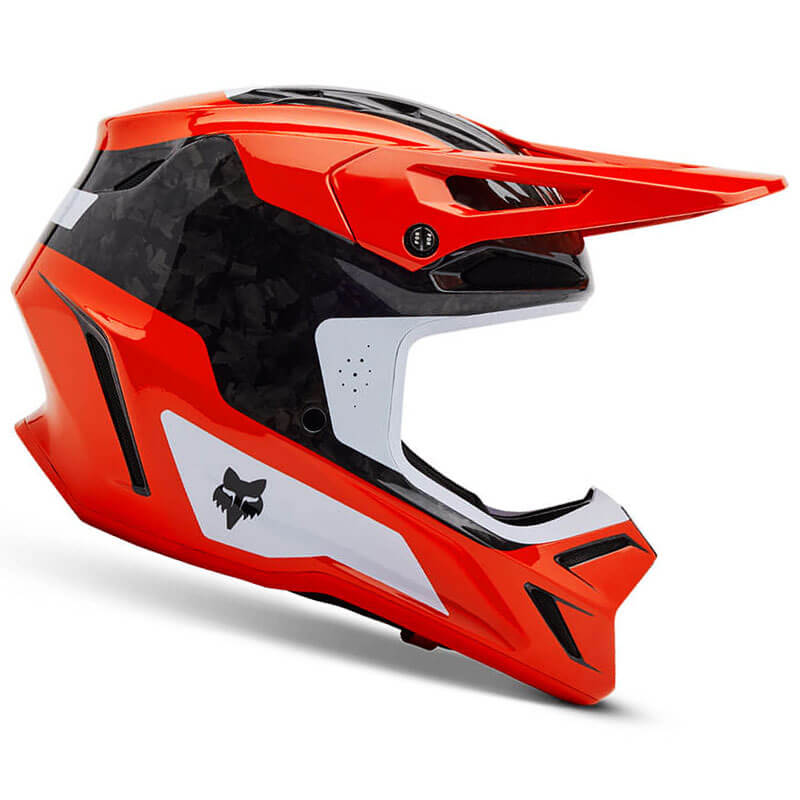 casque fox racing v3 rs infinite rouge 2025