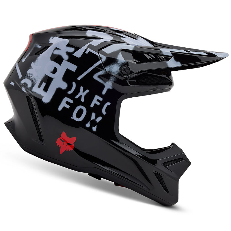 casque fox racing v3 seventy4 noir 2025