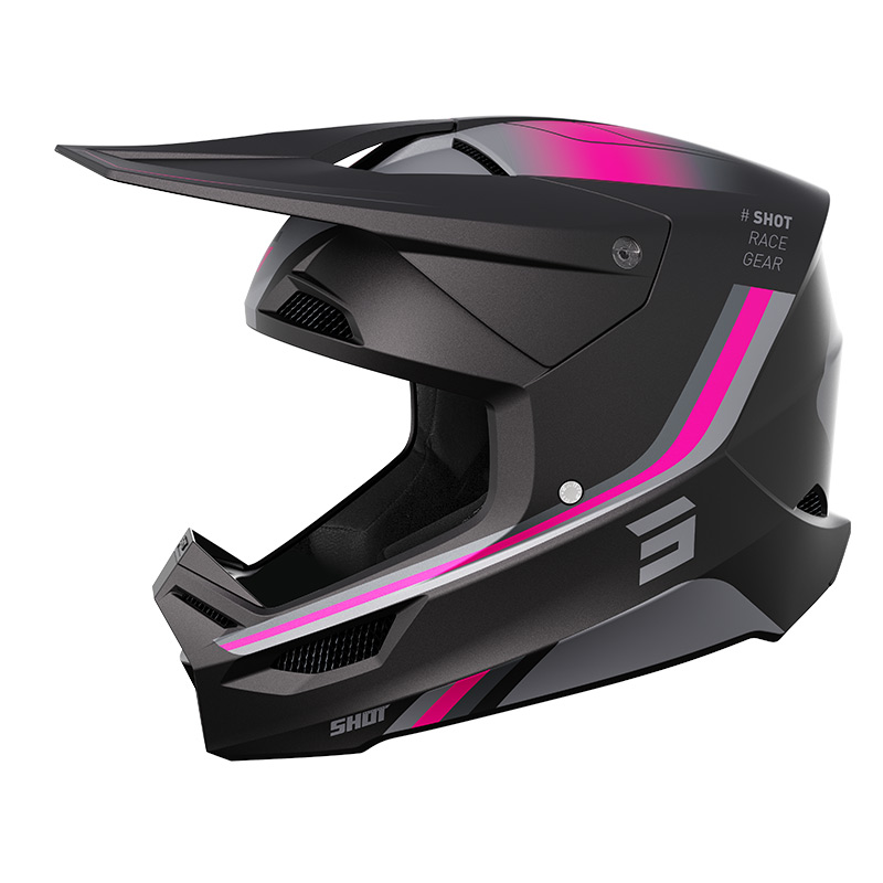 casque shot furious aim pink