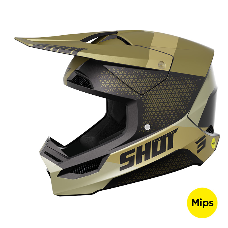 casque shot race ridge sand