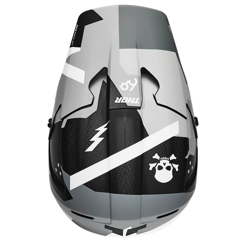 casque thor mx reflex sport crabon camo 2025 enduro