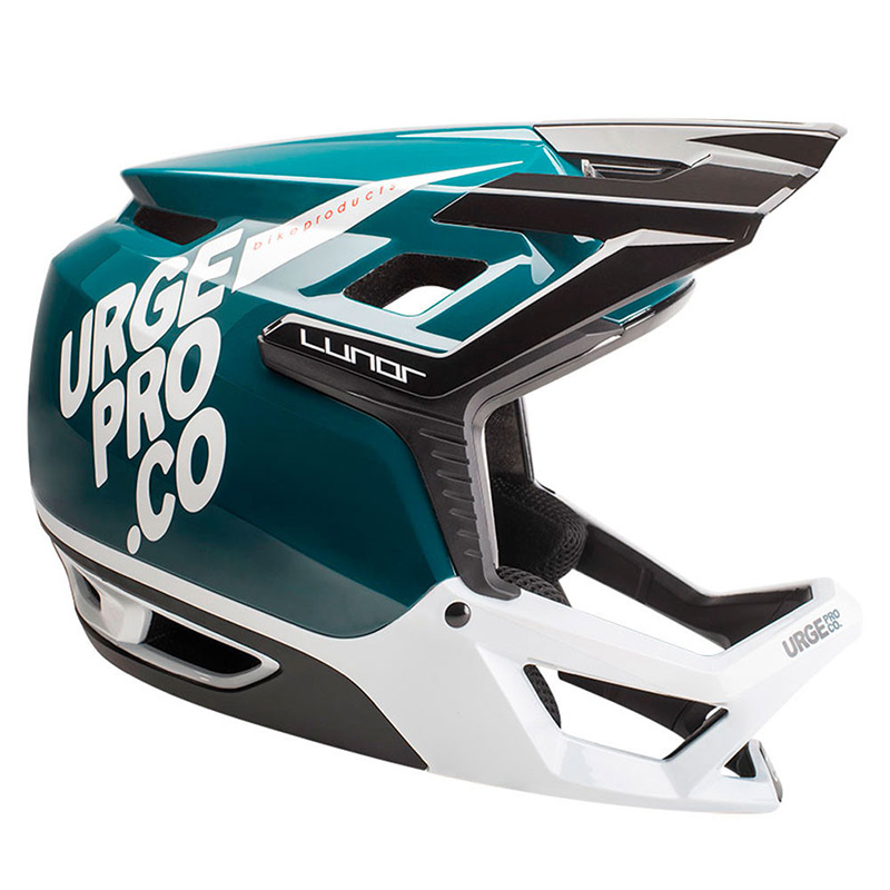 casque vtt enduro lunar white jaw