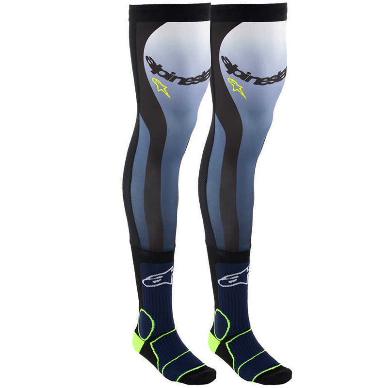 chaussettes montantes alpinestars bleu marine 2025