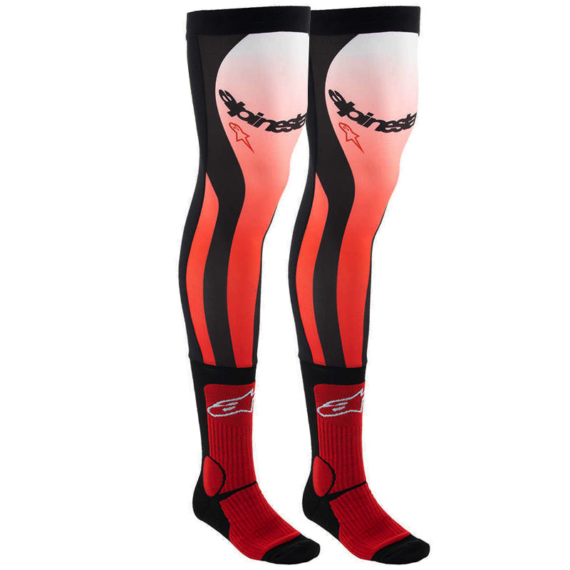 chaussettes montantes alpinestars rouge 2025