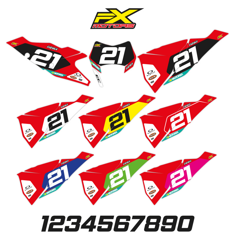 fonds plaques enduro gasgas 2021 red fxmotors pure