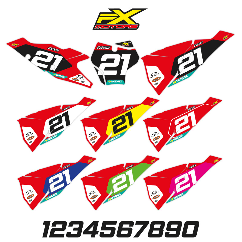 fonds plaques perso gasgas motocross 2021 fx