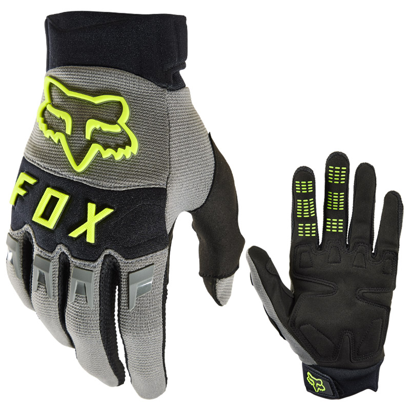 gant fox racing dirtpaw homologue ce gris 2023 enduro