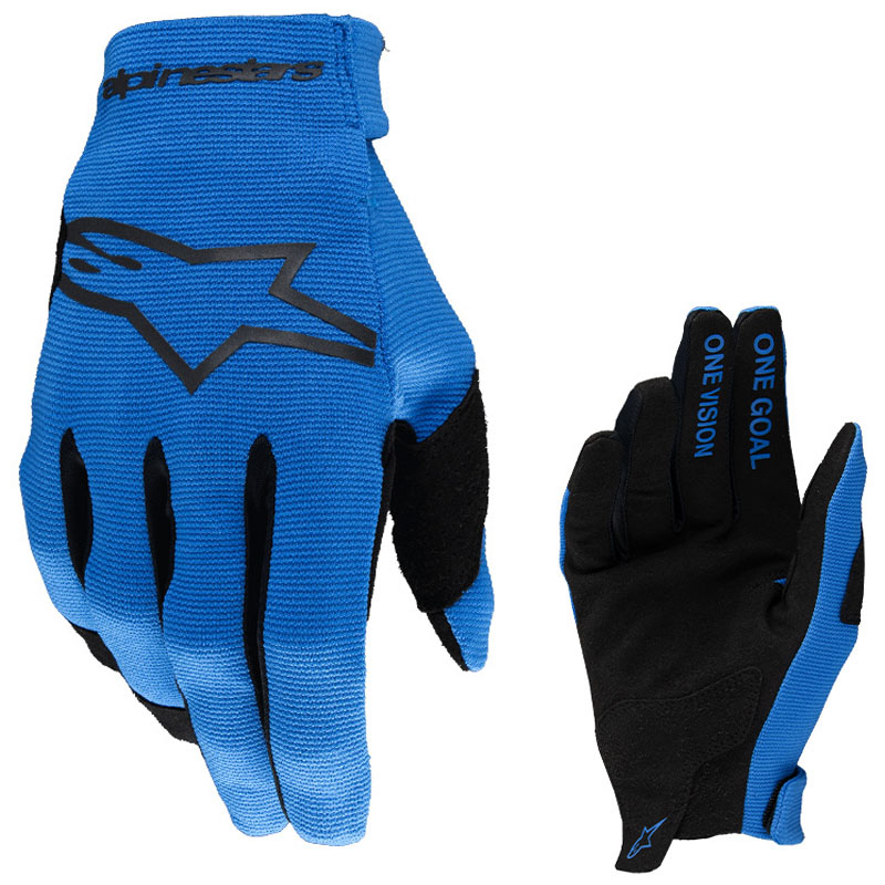 gants alpinestars radar bleu 2025