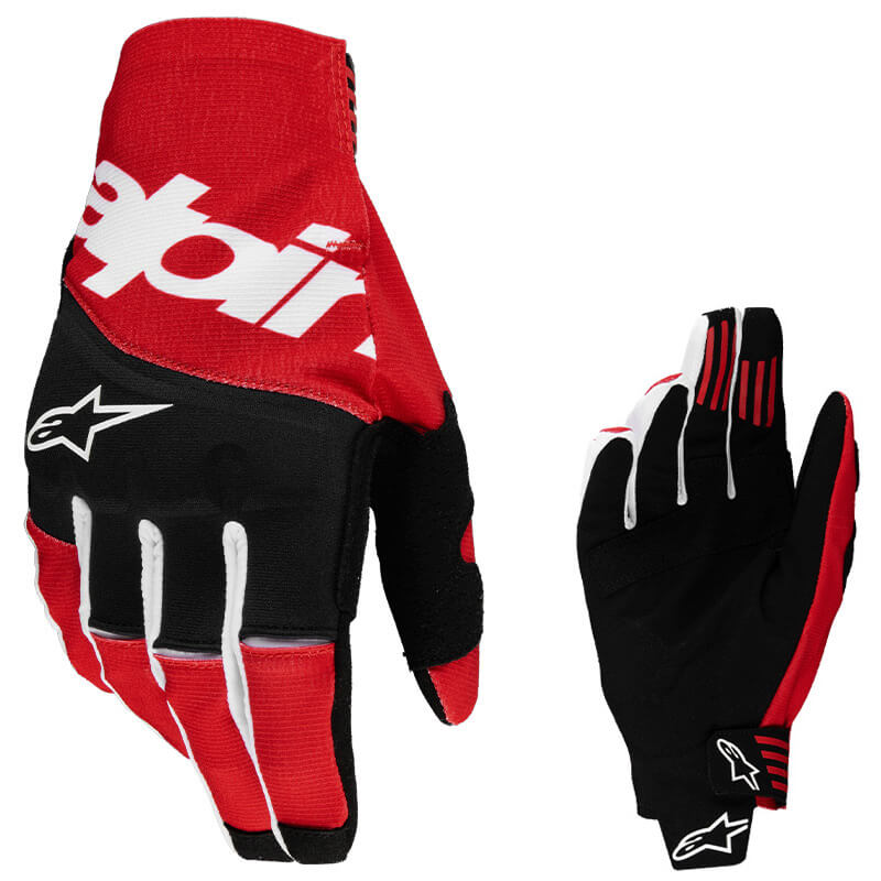 gants alpinestars techstar rouge 2025 cross