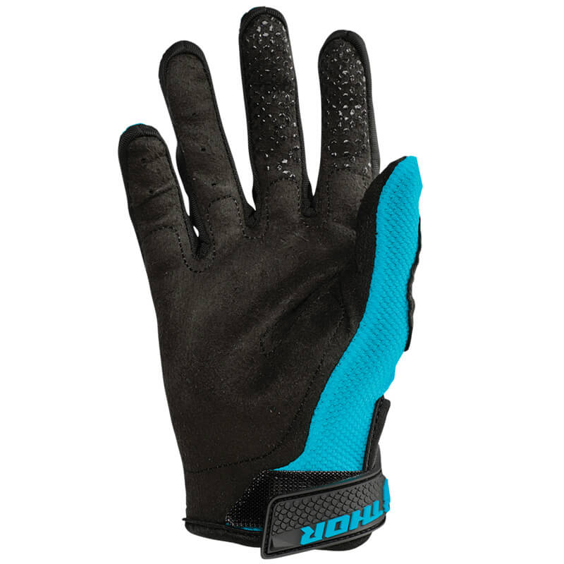 gants femme thor sector bleu 2025 mx