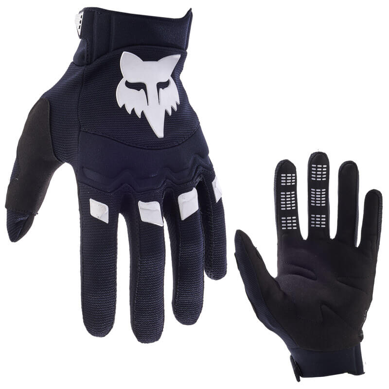 gants fox racing dirtpaw noir blanc 2025 cross