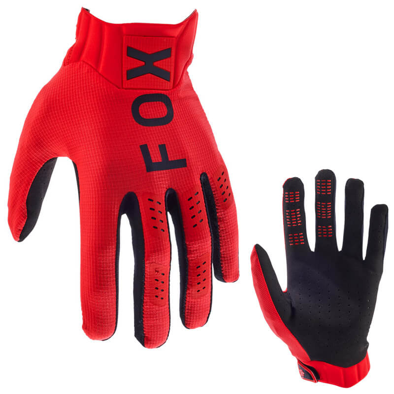 gants fox racing flexair rouge 2025 cross