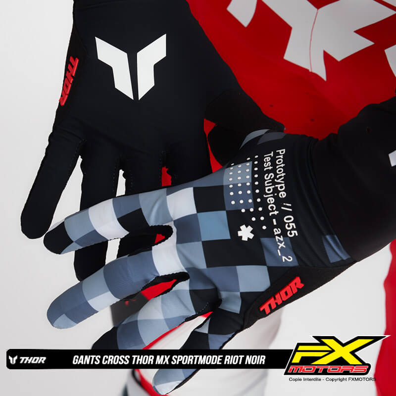 gants thor sportmode riot noir 2025 sx