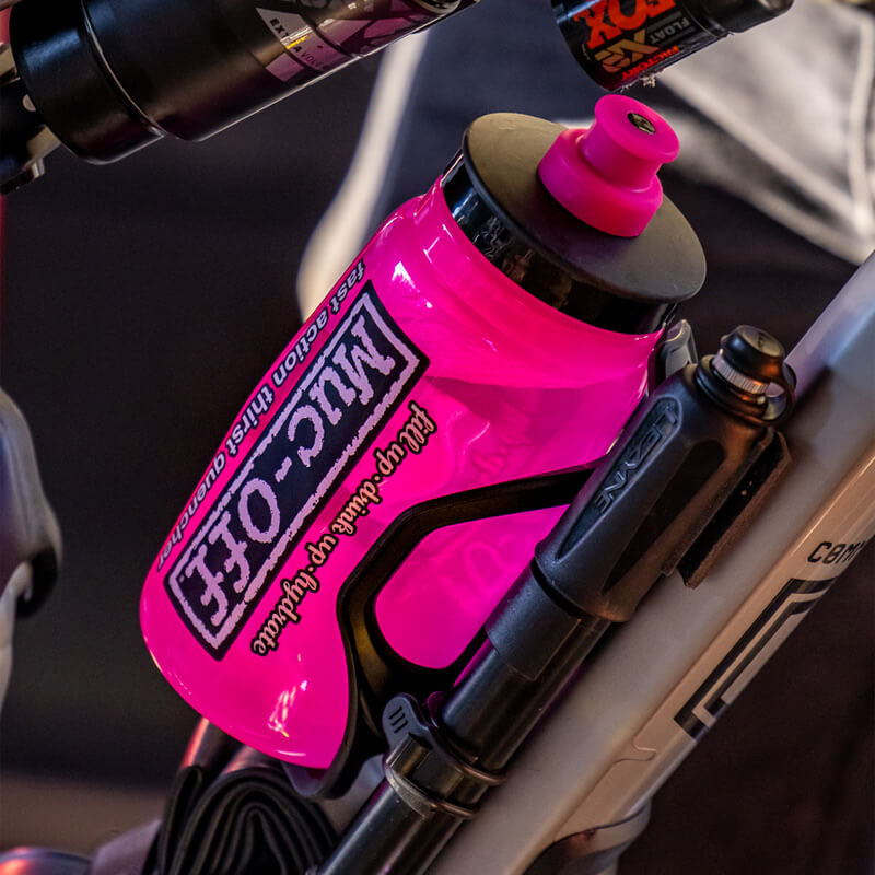 gourde velo muc off elite fly rose