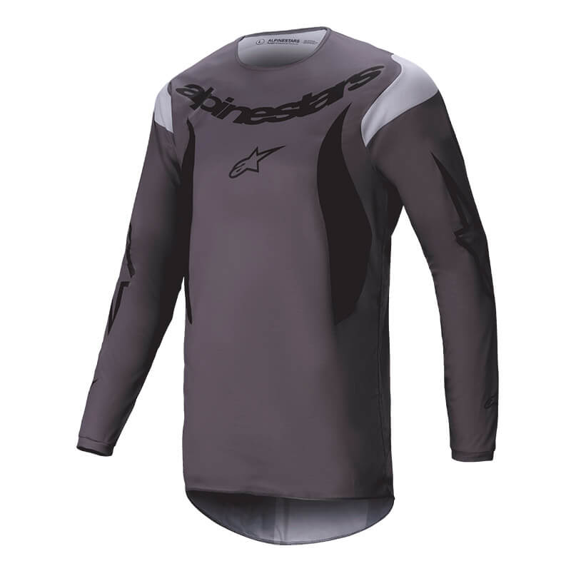 maillot alpinestars fluid haul gris 2025