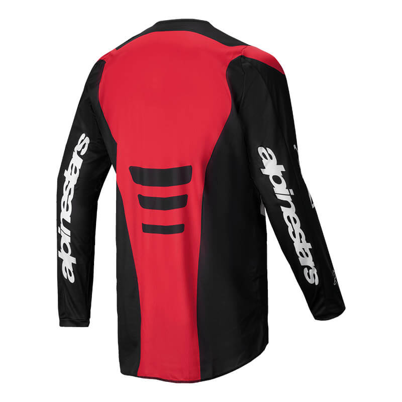 maillot alpinestars fluid haul noir 2025 cross mx