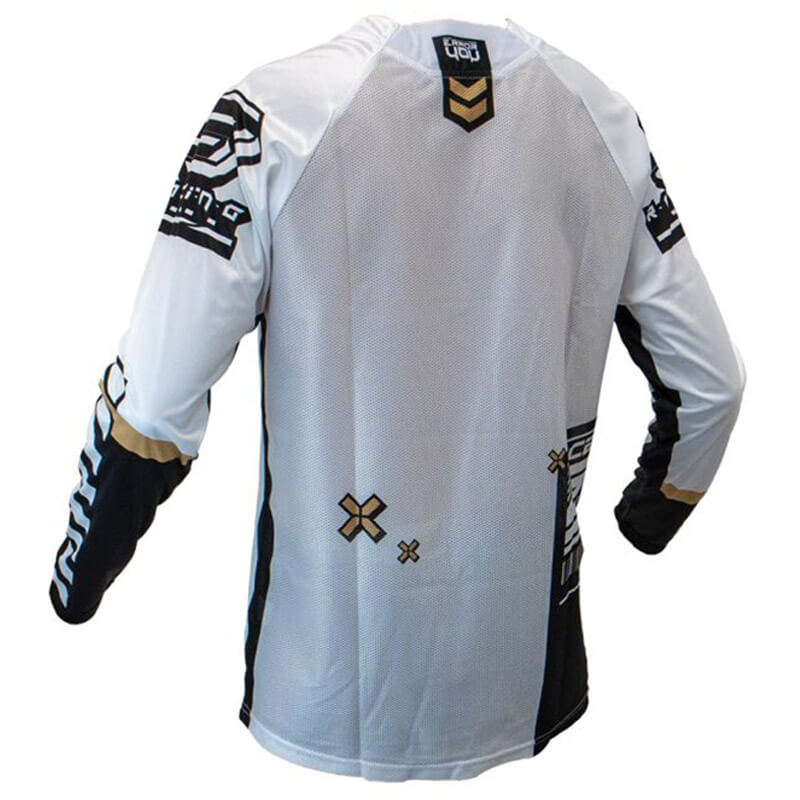 maillot bud racing error 404 blanc 2025 cross